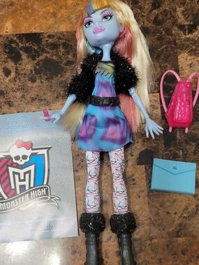 G1 Monster High Abbey Bominable Picture Day EUC
